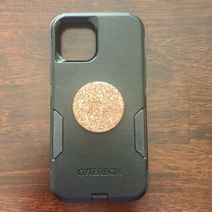 Otterbox phone case, plus popsocket (can be removed)